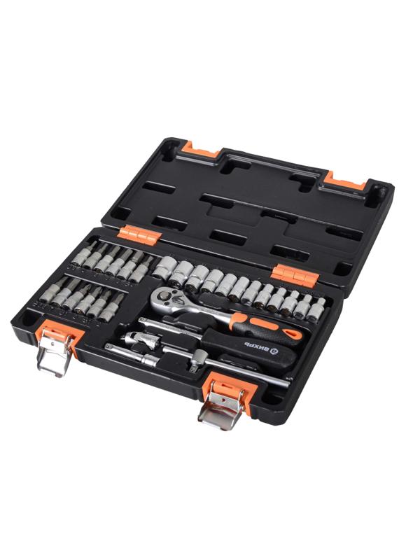 Набор инструмента Вихрь 1/4, CrV, пластик. кейс 29 предм (73/6/7/1)