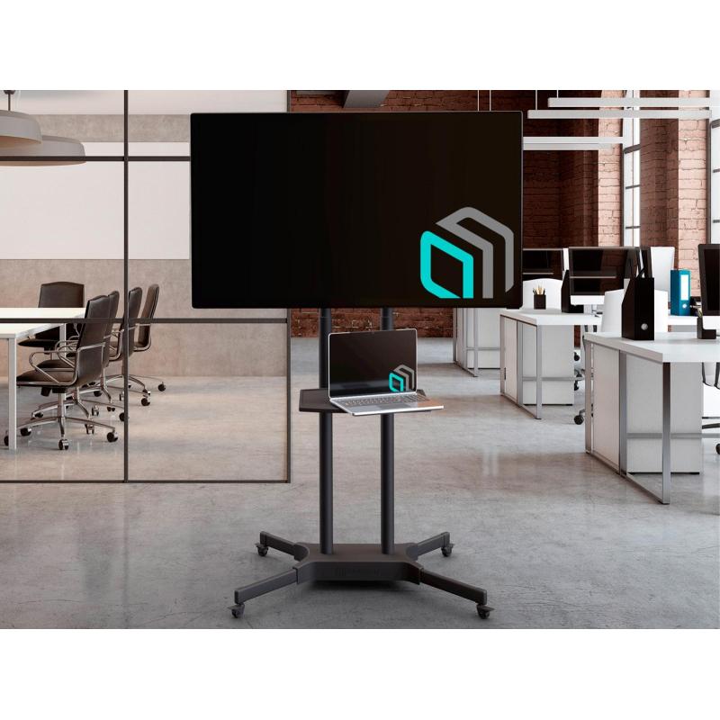 Стойка для телевизора мобильная Onkron TS1351 черный 40-65 макс.45.5кг