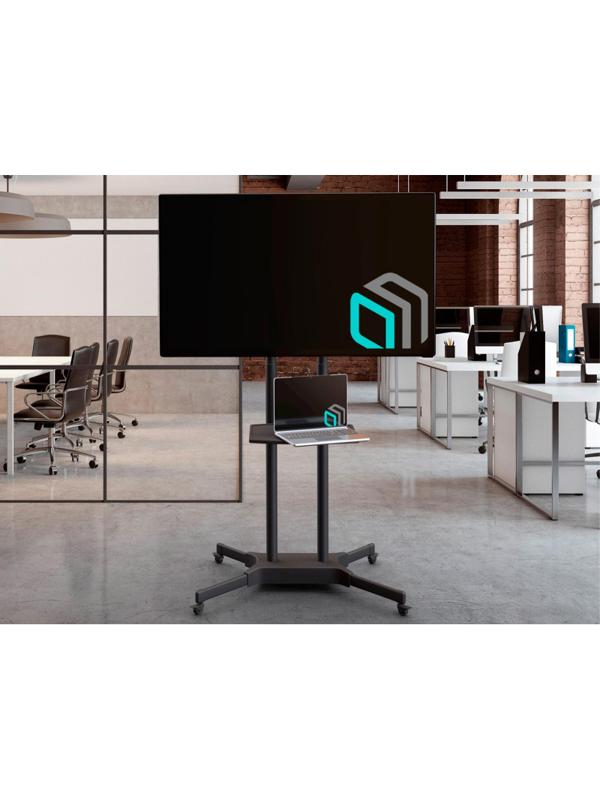 Стойка для телевизора мобильная Onkron TS1351 черный 40-65 макс.45.5кг