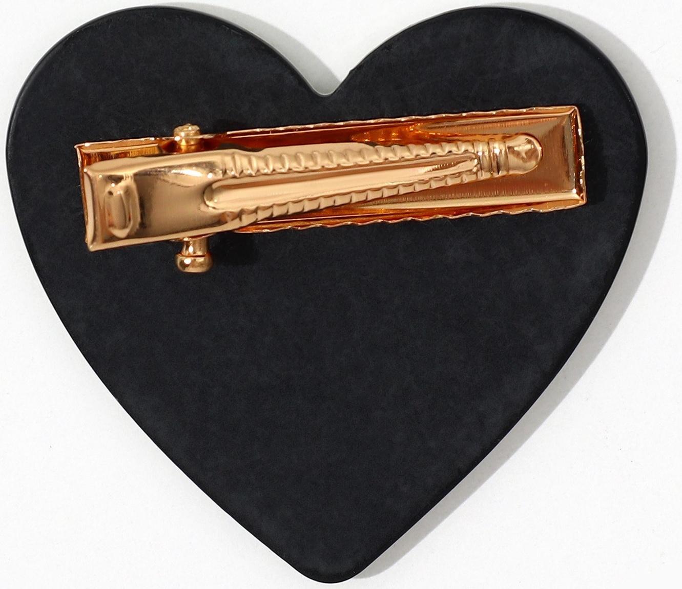 Заколка для волос  акриловая  Dreamer, микс, 3.5 х 3.5 см