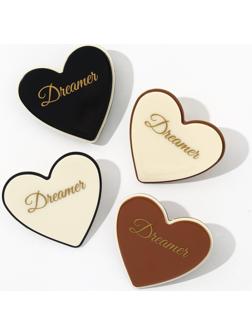 Заколка для волос  акриловая  Dreamer, микс, 3.5 х 3.5 см