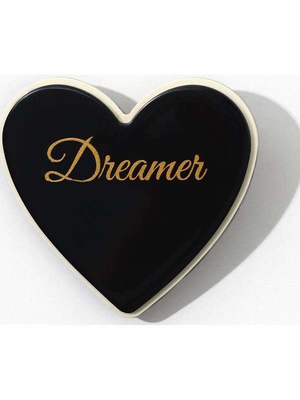 Заколка для волос  акриловая  Dreamer, микс, 3.5 х 3.5 см