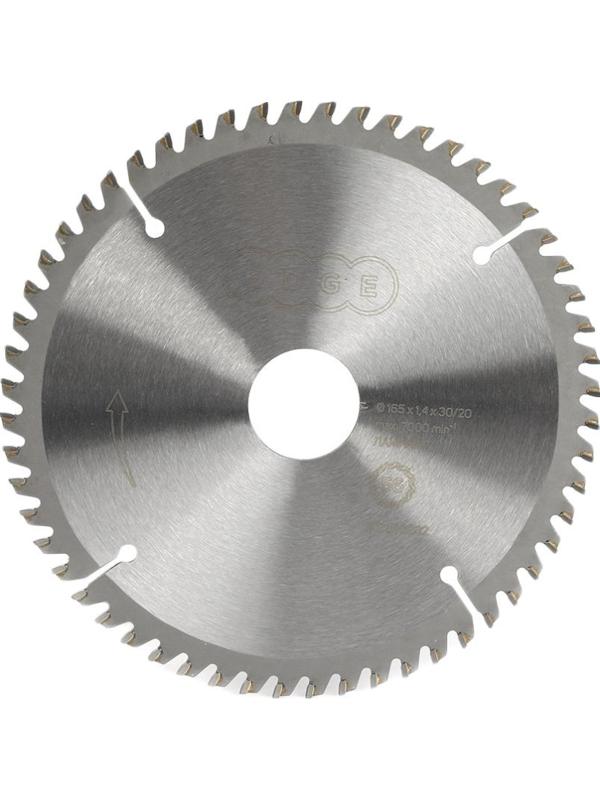 Диск пильный по ламинату EDGE d165x30/20мм, 56зуб (810010032)
