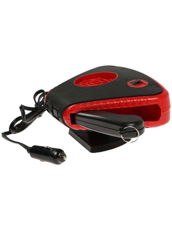 Тепловентилятор в автомобиль, 12 В, 150 Вт, подсветка, выносная ручка, провод 1,3 м