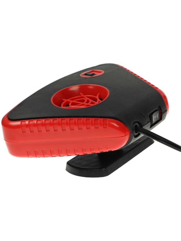 Тепловентилятор в автомобиль, 12 В, 150 Вт, подсветка, выносная ручка, провод 1,3 м