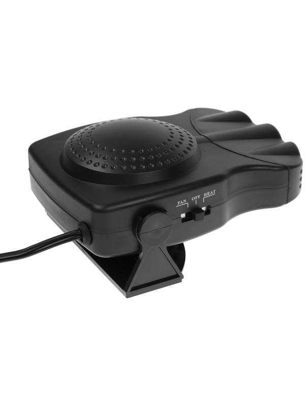 Тепловентилятор в автомобиль, 12 В, 150 Вт, провод 1,3 м