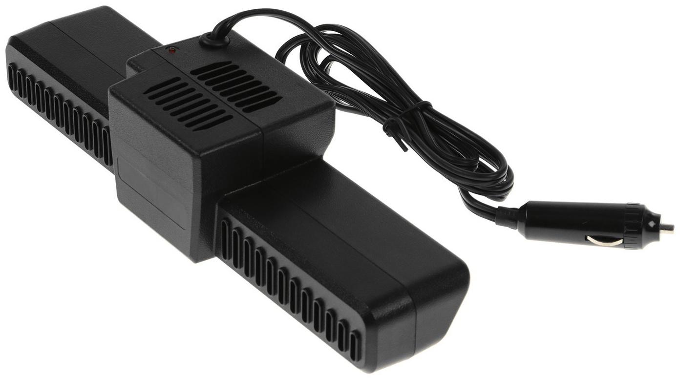 Тепловентилятор в автомобиль, портативный, 12 В, 150 Вт, провод 1,3 м