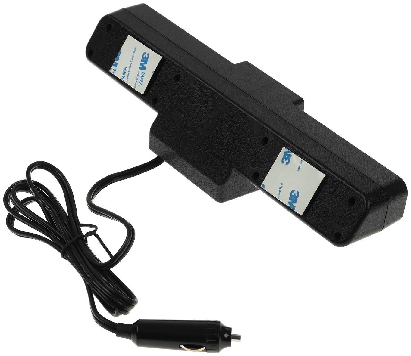 Тепловентилятор в автомобиль, портативный, 12 В, 150 Вт, провод 1,3 м