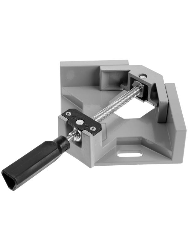 Струбцина угловая ТУНДРА, металлическая, один зажим, 68 мм