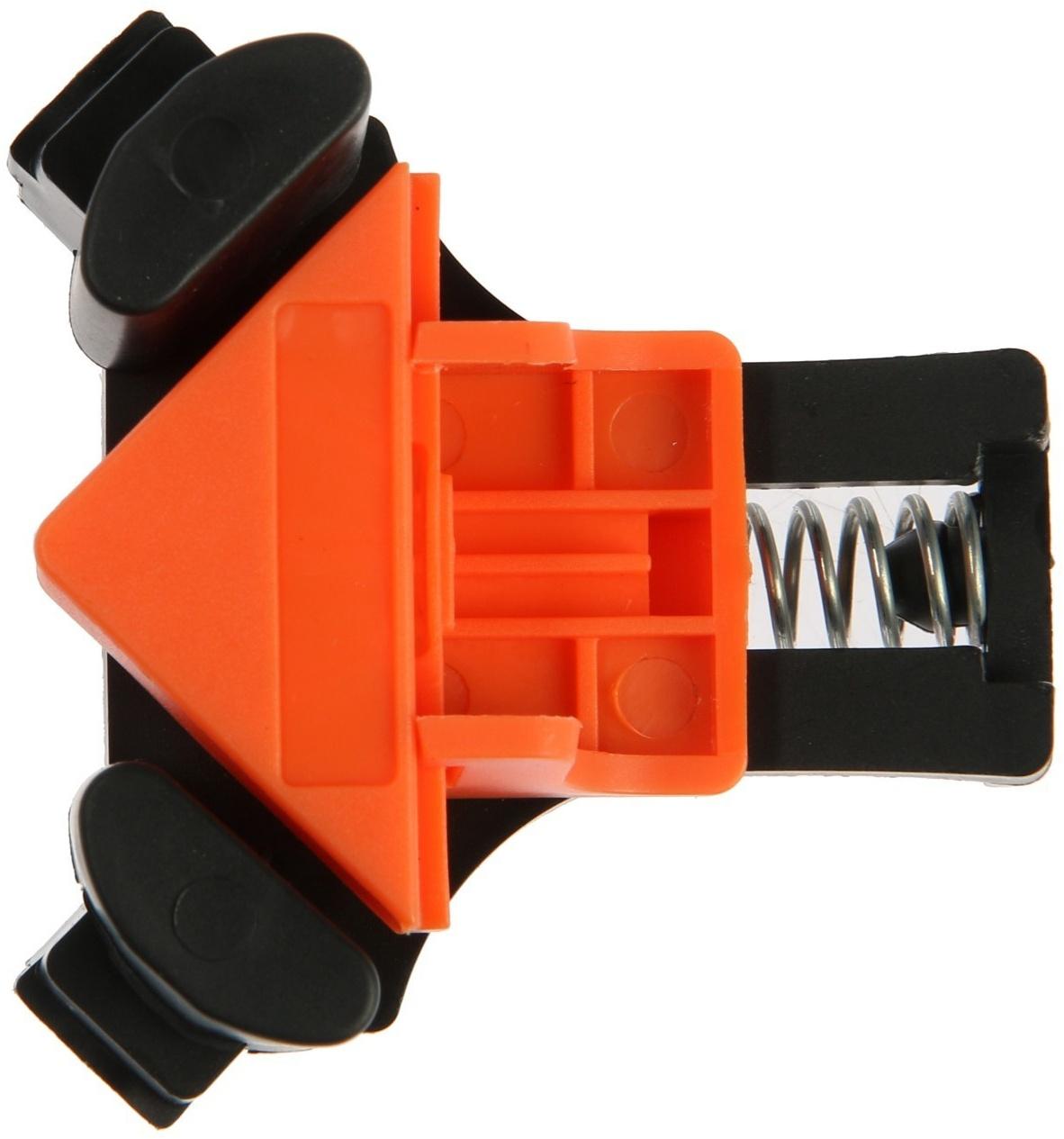 Мини угловая струбцина ЛОМ, зажим до 25 мм, 1 шт.