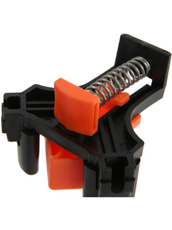 Мини угловая струбцина ЛОМ, зажим до 25 мм, 1 шт.