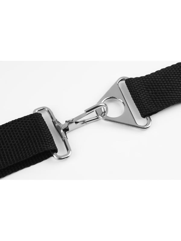 Полукольцо-пластина для сумки, 15/32 мм, 2 шт, цвет серебряный