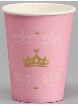 Стаканы бумажные «Золотая корона», 6 шт.