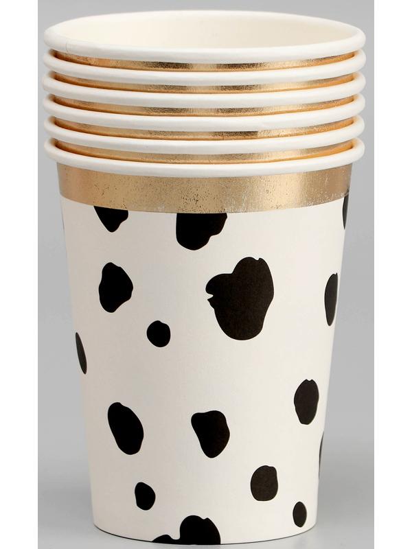 Стаканы бумажные «Пятнышки», 6 шт.