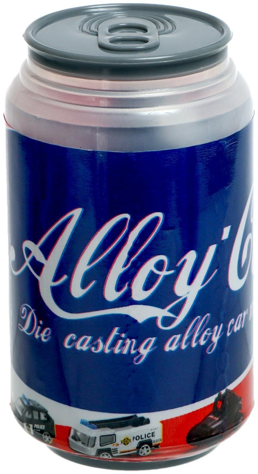 Машина металлическая «Спецслужбы», в банке, цвет МИКС