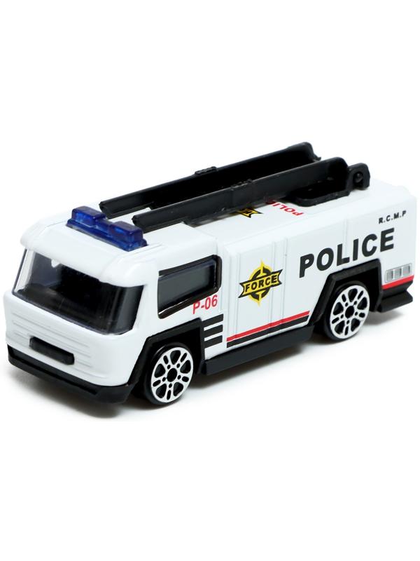 Машина металлическая «Спецслужбы», в банке, цвет МИКС