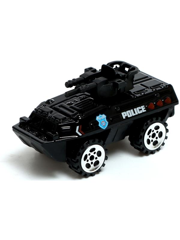 Машина металлическая «Спецслужбы», в банке, цвет МИКС