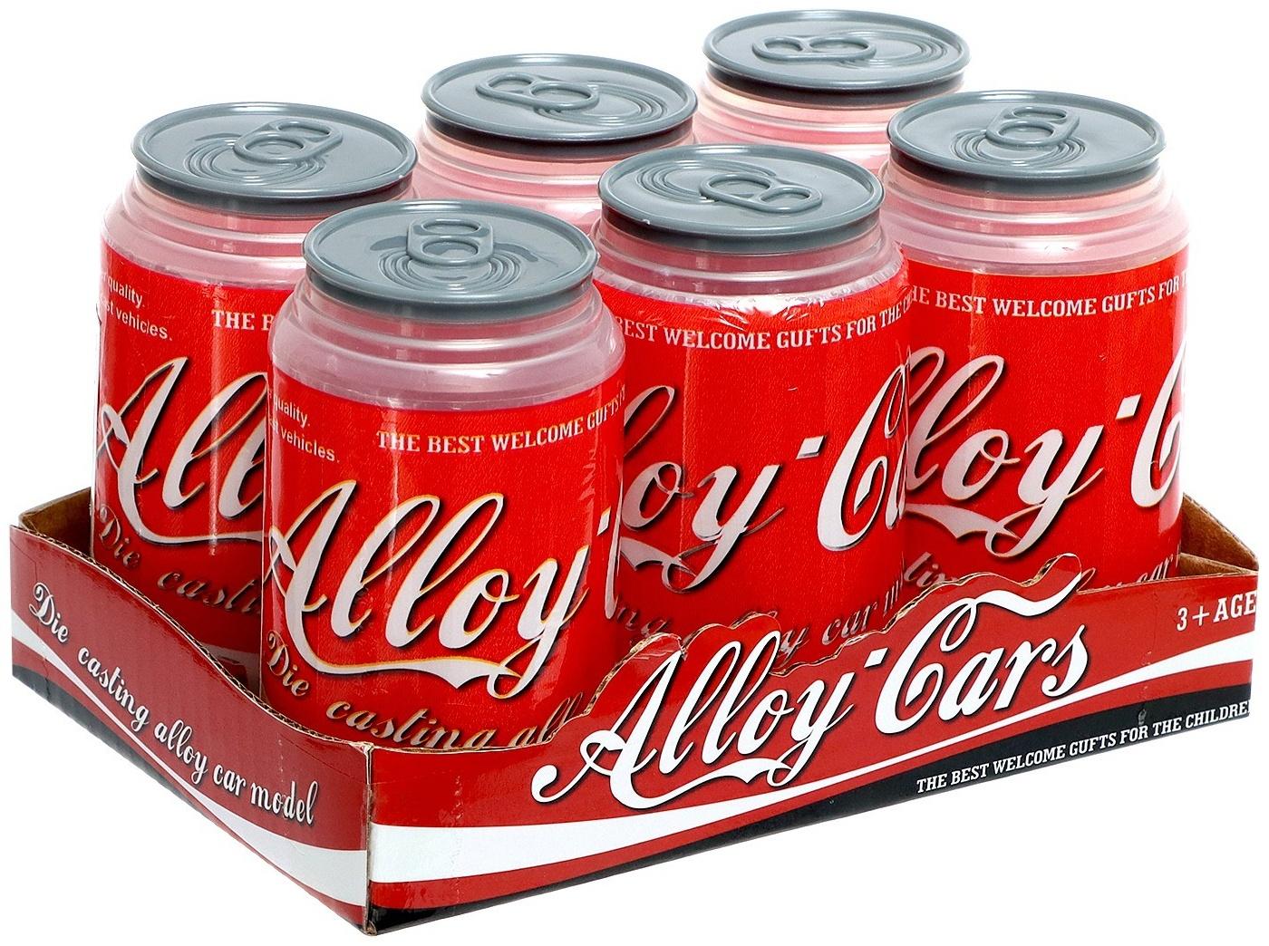 Машина металлическая «Спецслужбы» в банке, цвет МИКС