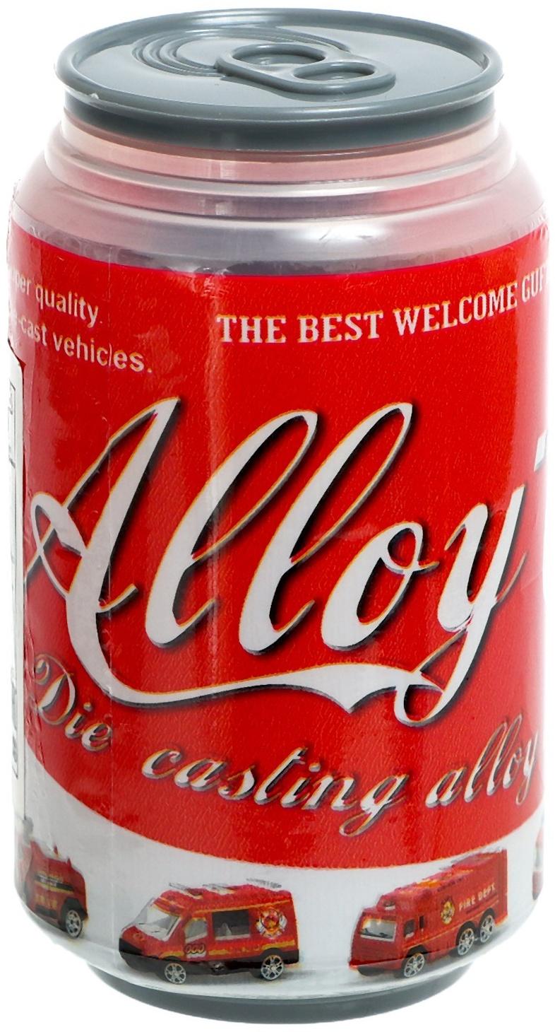 Машина металлическая «Спецслужбы» в банке, цвет МИКС