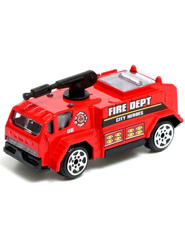 Машина металлическая «Спецслужбы» в банке, цвет МИКС