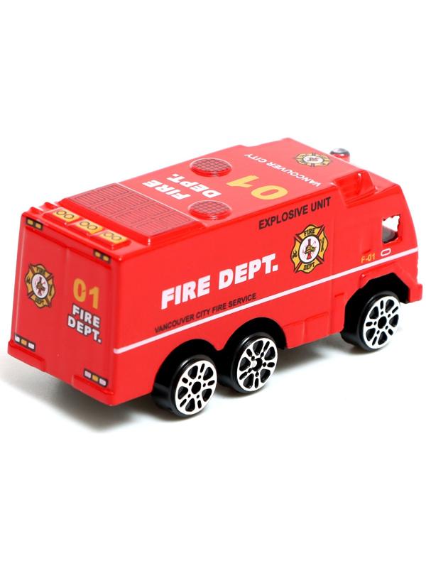 Машина металлическая «Спецслужбы» в банке, цвет МИКС