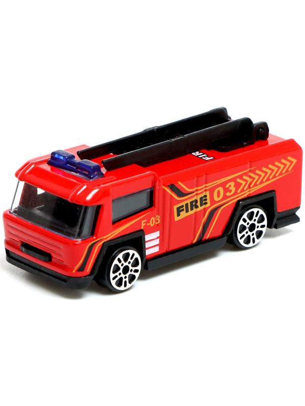 Машина металлическая «Спецслужбы» в банке, цвет МИКС