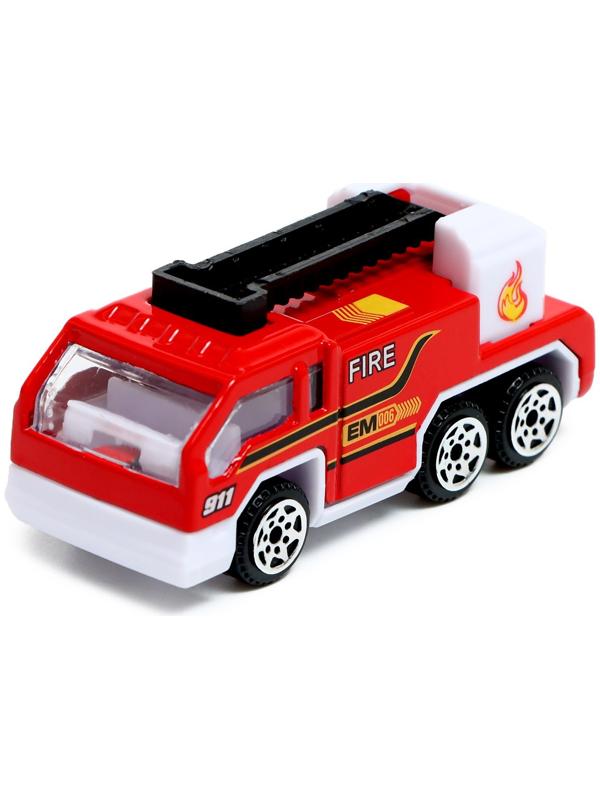 Машина металлическая «Спецслужбы» в банке, цвет МИКС