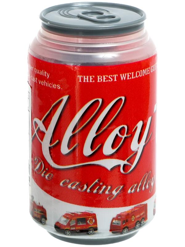 Машина металлическая «Спецслужбы» в банке, цвет МИКС