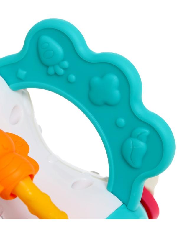 Развивающая игрушка «Весёлые зверята», с тактильными резиночками