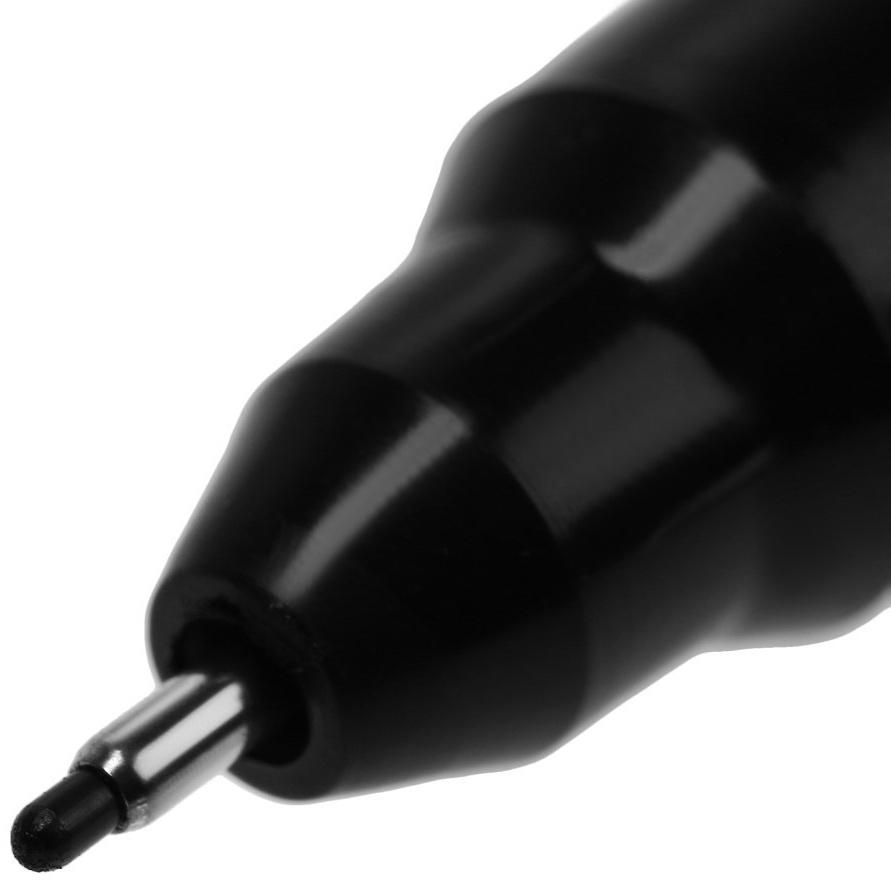 Маркер строительный ТУНДРА, перманентный, двухсторонний, черный, 1-1.5 мм