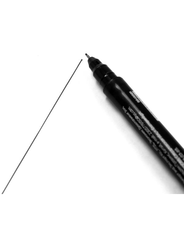 Маркер строительный ТУНДРА, перманентный, двухсторонний, черный, 1-1.5 мм