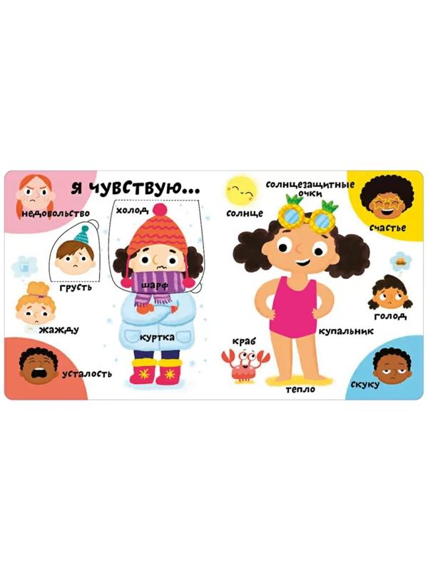 Мои первые 100 слов с окошками. Мое тело