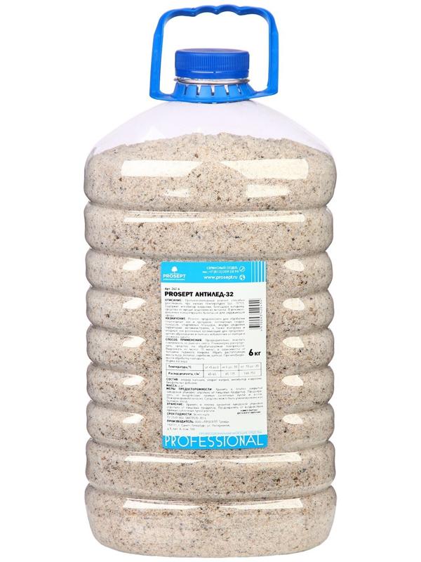 Антигололед - PROSEPT 32 готовый состав 6 кг