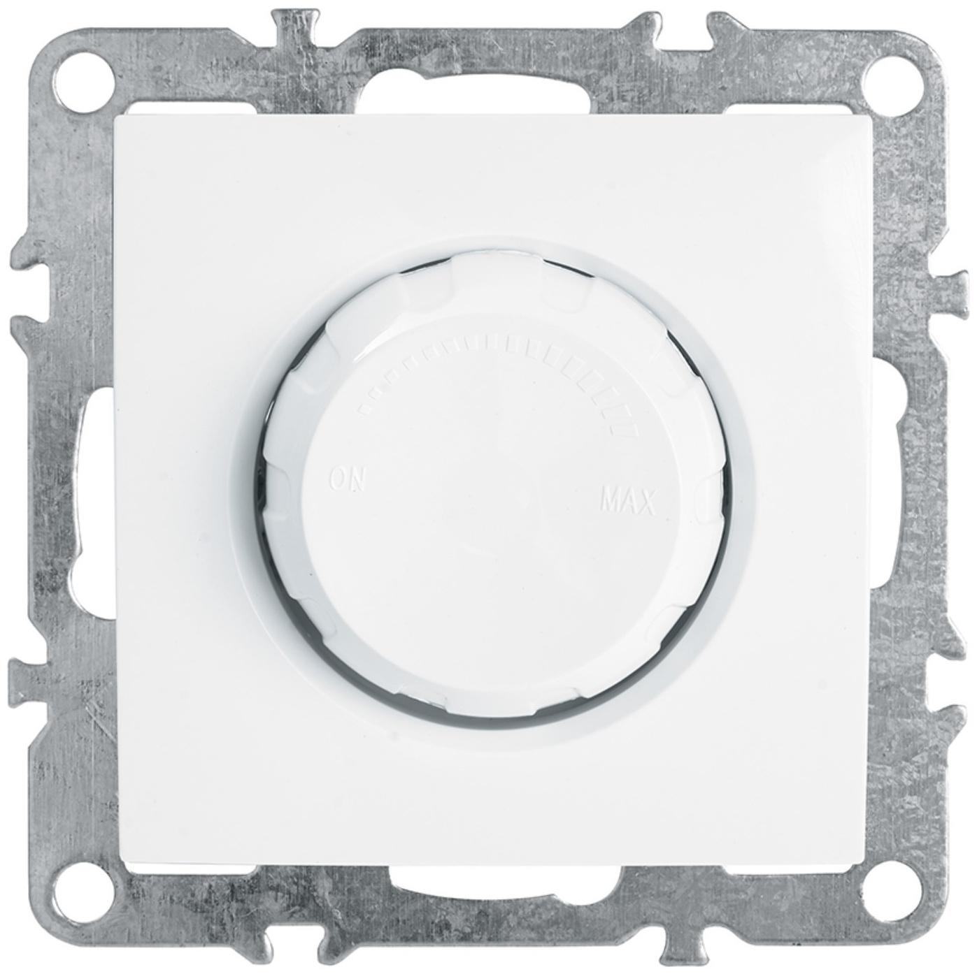 Выключатель диммирующий (механизм), STEKKER серия Эрна, PSW10-9106-01, белый