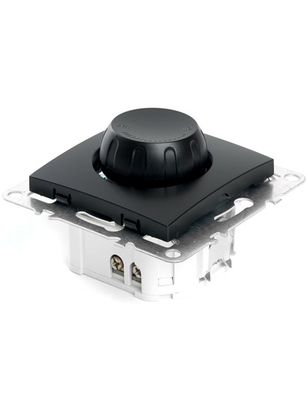 Выключатель диммирующий (механизм), STEKKER серия Эрна, PSW10-9106-03, черный