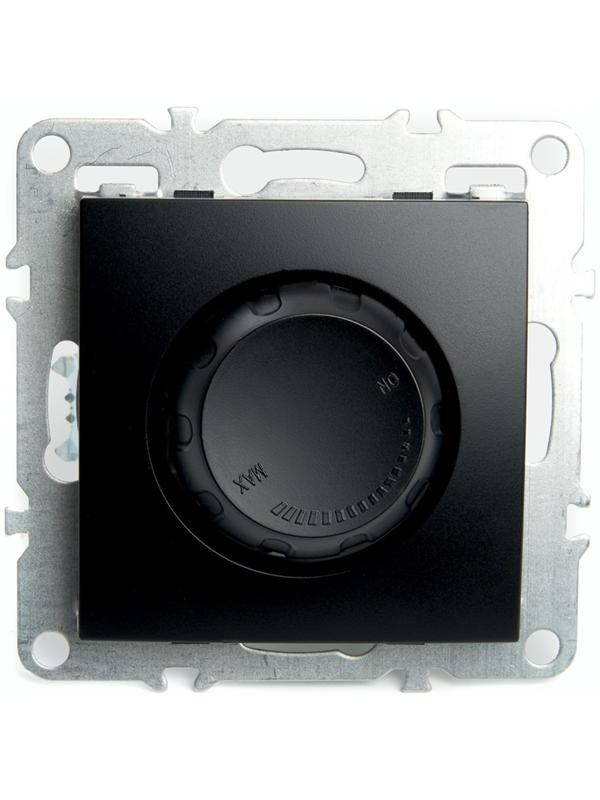 Выключатель диммирующий (механизм), STEKKER серия Эрна, PSW10-9106-03, черный