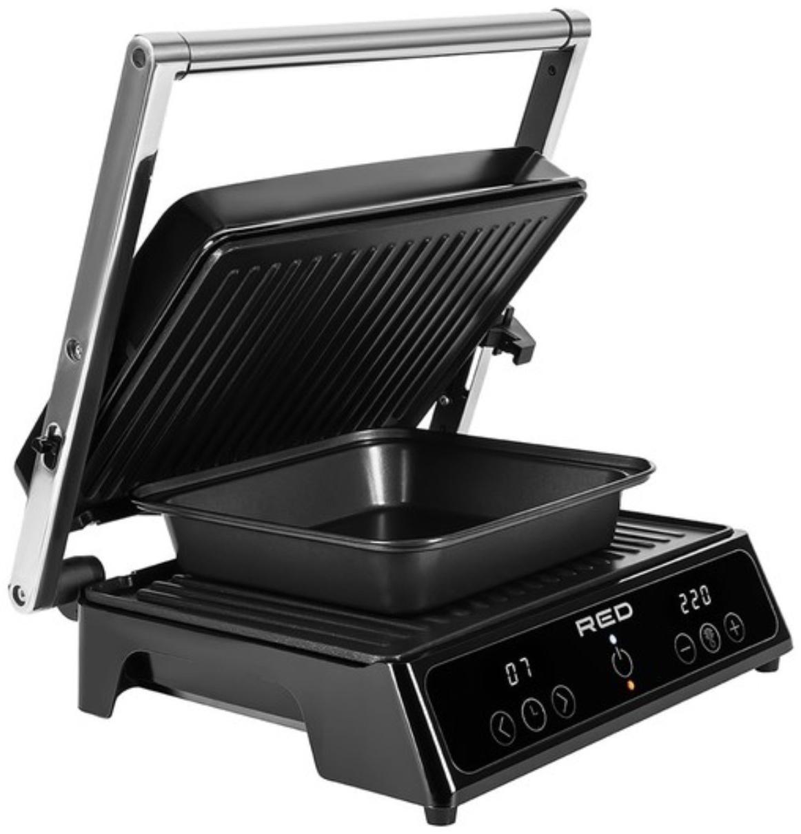 Гриль электрический RED Solution SteakMaster RGM-M809, 2000 Вт, 36.5x33 см