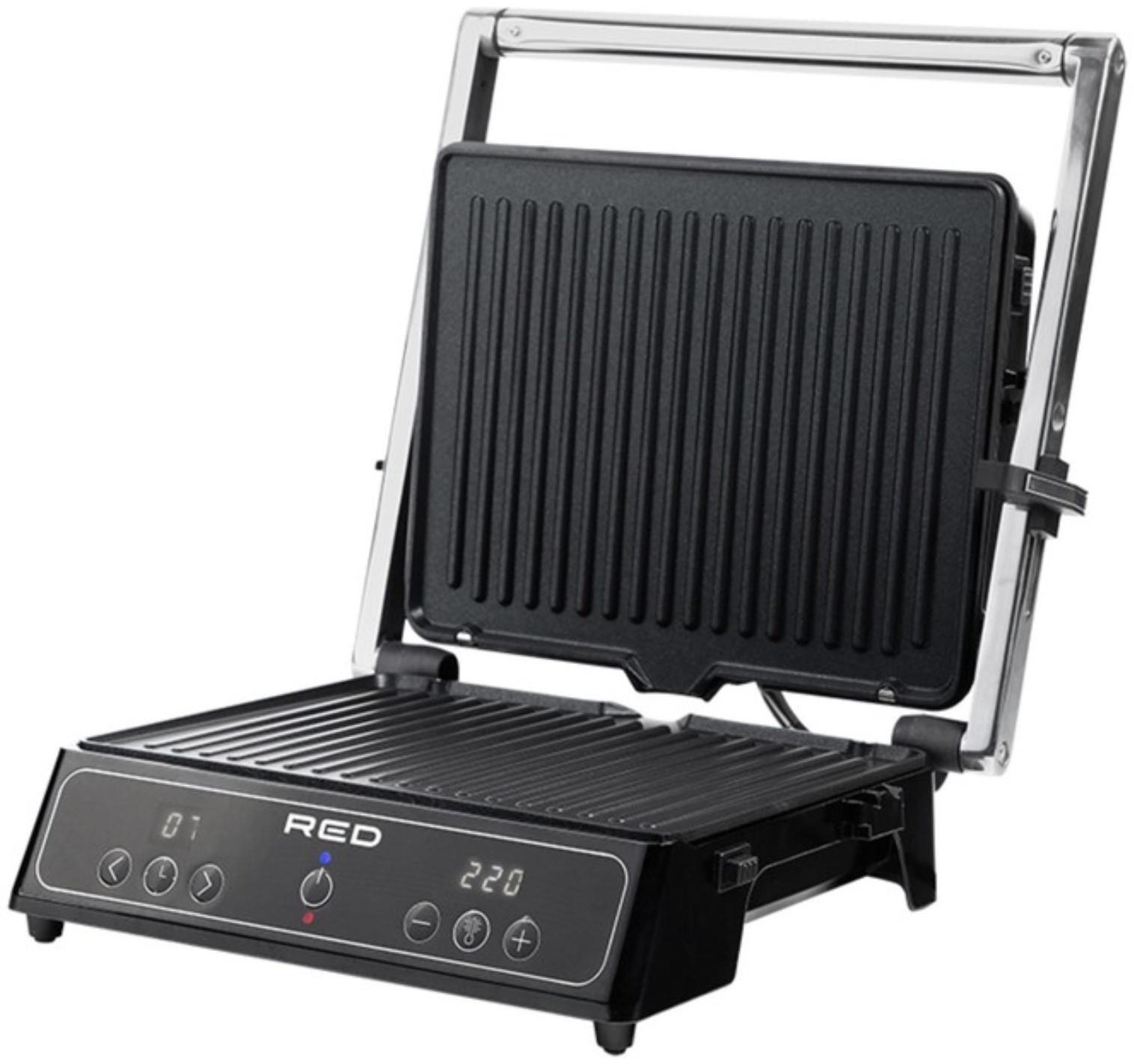 Гриль электрический RED Solution SteakMaster RGM-M809, 2000 Вт, 36.5x33 см