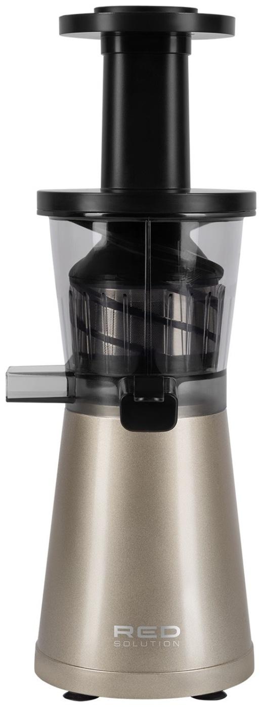Соковыжималка RED Solution RJ-930S, шнековая, 400 Вт, 0.6/0.6 л, 55 об/мин, шампань