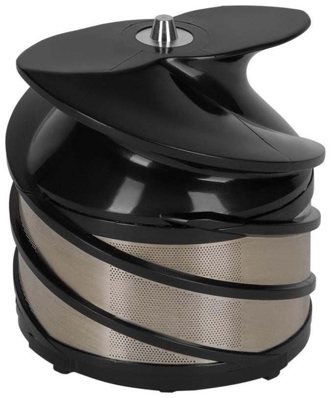 Соковыжималка RED Solution RJ-930S, шнековая, 400 Вт, 0.6/0.6 л, 55 об/мин, шампань