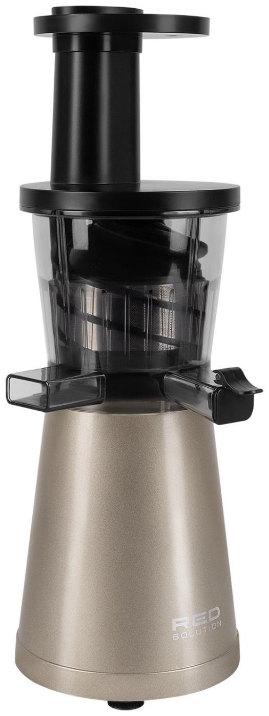 Соковыжималка RED Solution RJ-930S, шнековая, 400 Вт, 0.6/0.6 л, 55 об/мин, шампань