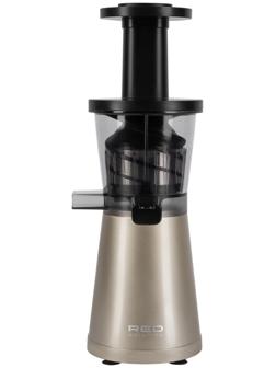 Соковыжималка RED Solution RJ-930S, шнековая, 400 Вт, 0.6/0.6 л, 55 об/мин, шампань