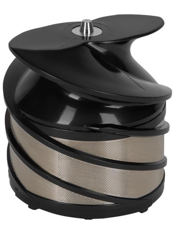 Соковыжималка RED Solution RJ-930S, шнековая, 400 Вт, 0.6/0.6 л, 55 об/мин, шампань