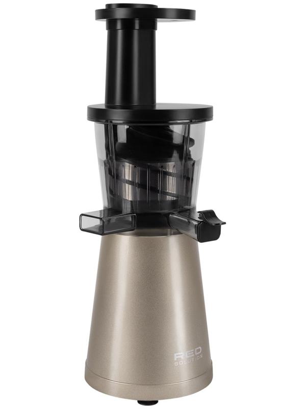 Соковыжималка RED Solution RJ-930S, шнековая, 400 Вт, 0.6/0.6 л, 55 об/мин, шампань