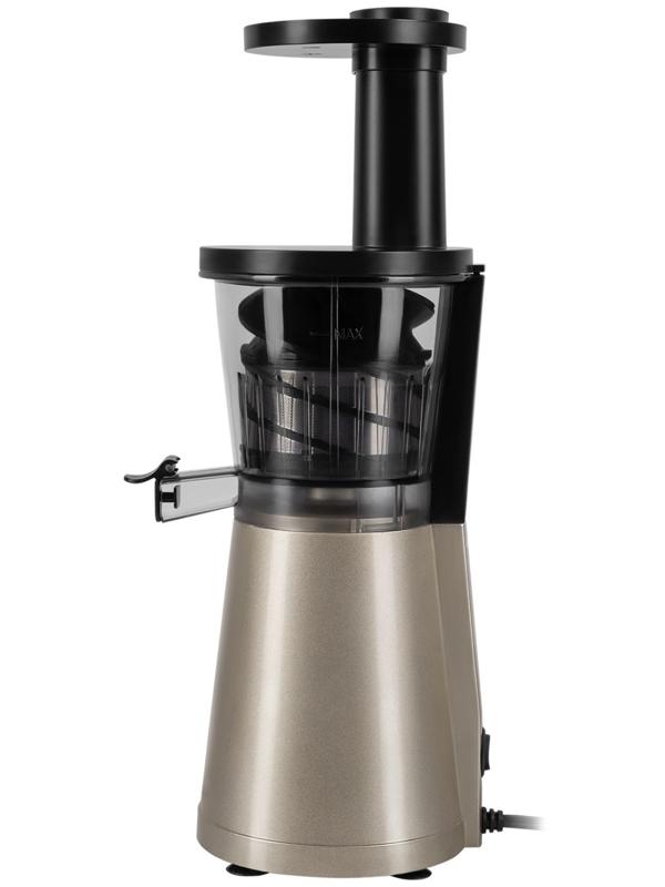 Соковыжималка RED Solution RJ-930S, шнековая, 400 Вт, 0.6/0.6 л, 55 об/мин, шампань