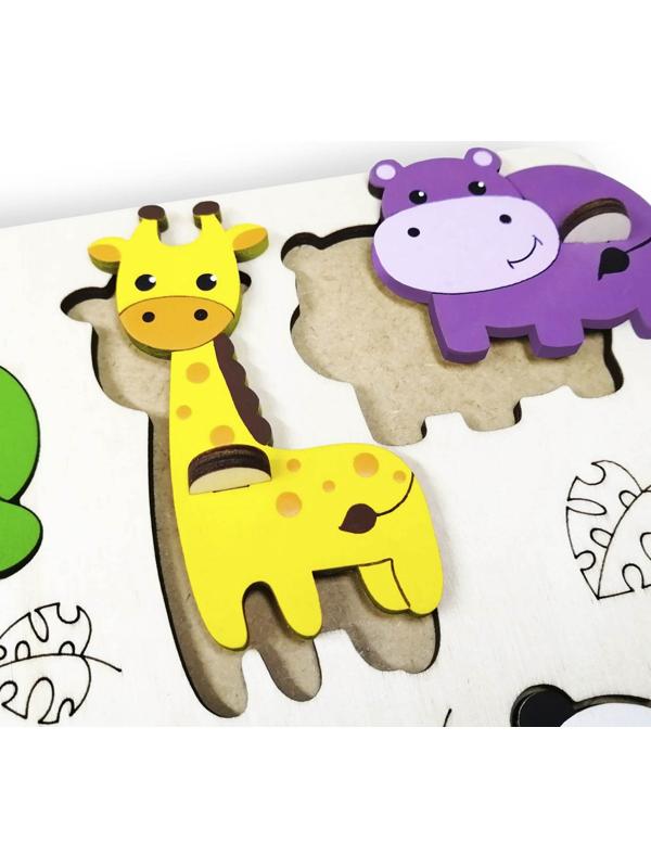 Рамка-вкладыш «Экзотические животные»