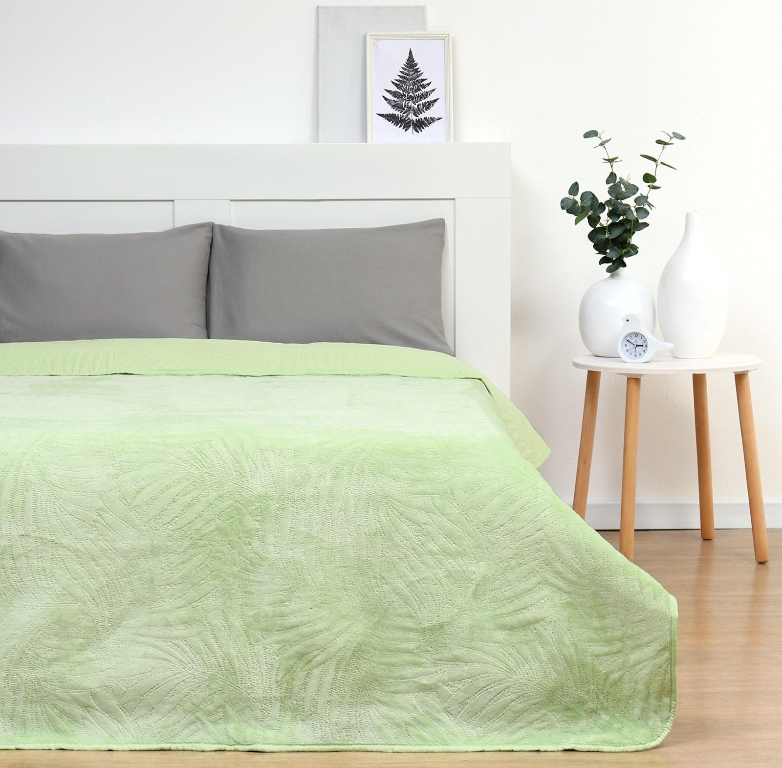 Покрывало OAZIS, 160х200 см, искусственный мех, пэ100%