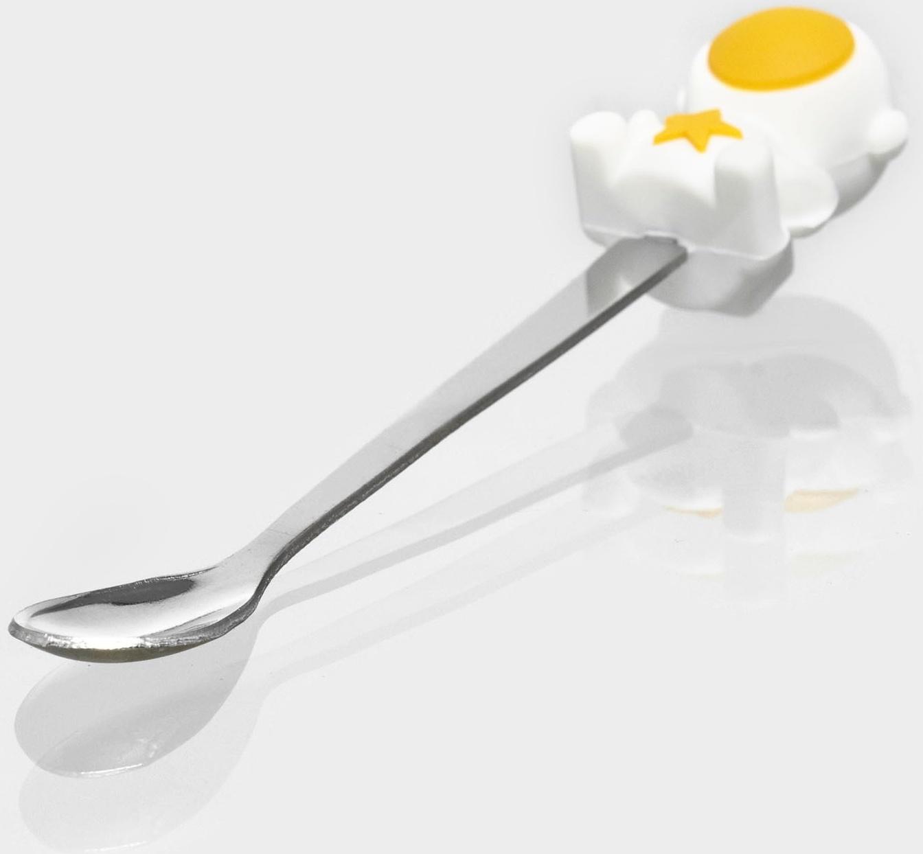 Кружка стеклянная с крышкой и ложкой «Космос», 350 мл