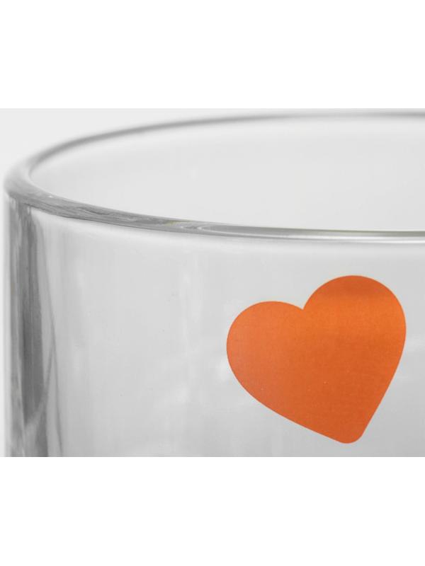 Кружки стеклянные «Фламинго», 420 мл, 4 шт