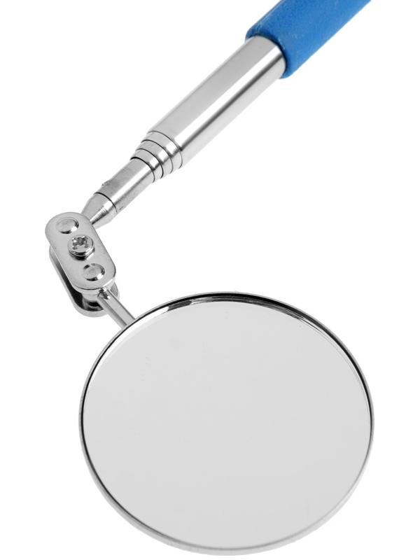 Зеркало телескопическое круглое ТУНДРА, диаметр 50 мм, 270 - 710 мм